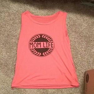Mom life tank top